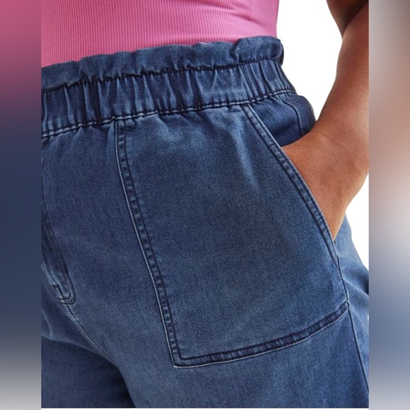 NWOT, Penningtons, 1948 Fit, Stretch Denim Short, Plus Size 3X, Blue - Picture 2 of 9